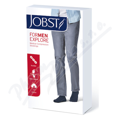 JOBST forMen Explore II.KT punč.lýtk.+šp.v.V černé