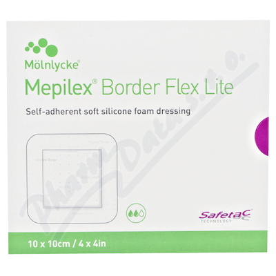 Mepilex Border Flex Lite 10x10cm 5ks