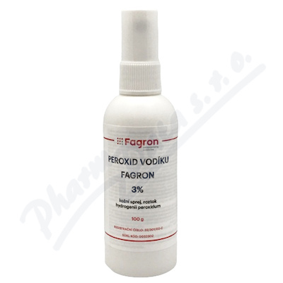 Peroxid vodíku Fagron 3% drm.spr.sol.100g