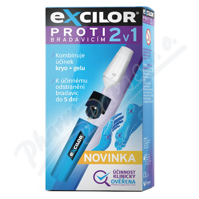 Excilor proti bradavicím 2v1