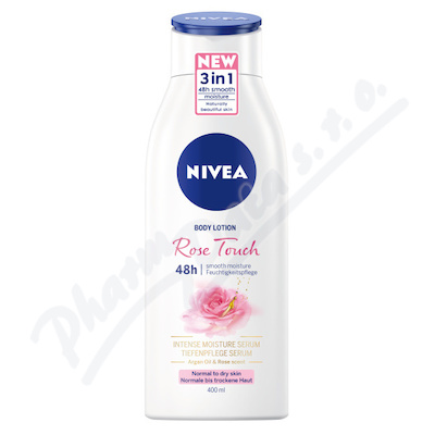 NIVEA Rose Touch tělové mléko 400ml 93700