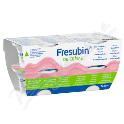 Fresubin DB creme př.Lesní jahoda por.sol.4x200g