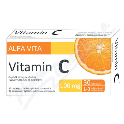 ALFA VITA Vitamin C 100mg tbl.30