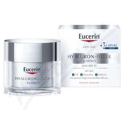 Eucerin HYALURON-FILLER+3xEFFECT denní krém 50ml