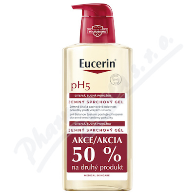 Eucerin pH5 sprchový gel 2x400ml PROMO2024