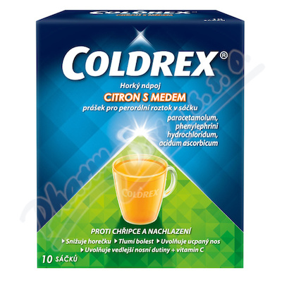 Coldrex Horký nápoj Cit.med 750mg/10mg/60mg scc.10