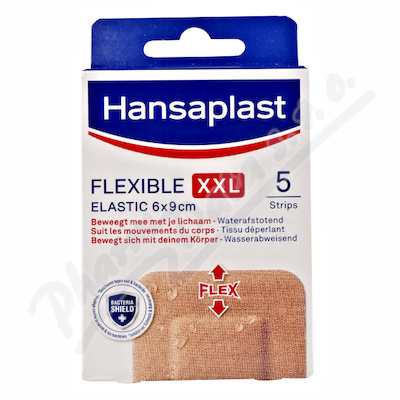 Hansaplast Flexible XXL elast.náplast 6x9cm 5ks