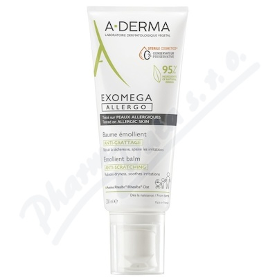 A-DERMA Exomega ALLERGO Emolienční balzám 200ml