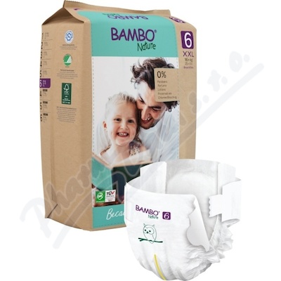 Bambo Nature 6 děts.plen.kalh.pap.bag 16+ kg 20ks