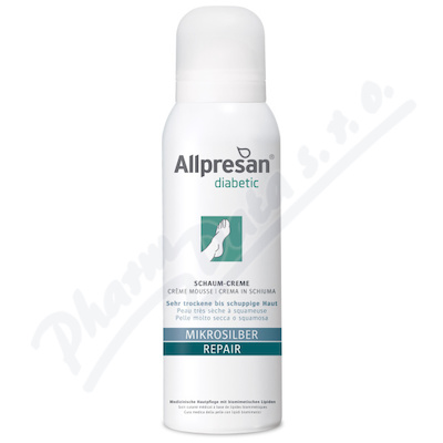 Allpresan diabetic Mikrosilber Repair pěna 125ml