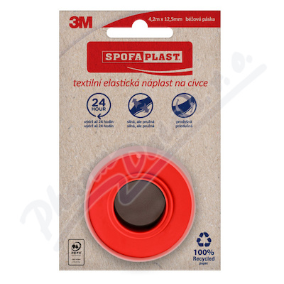 3M Spofaplast 131N Náplast text.elast.4.2mx12.5mm