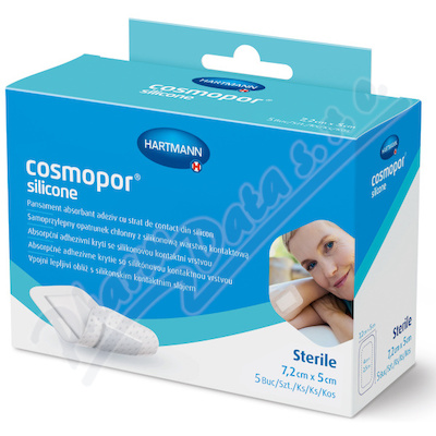 Cosmopor Silicone 7.2x5 cm 5ks