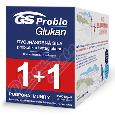 GS Probio Glukan cps.60+60 ČR/SK