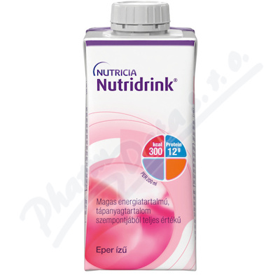 Nutridrink s příchutí jahoda 1x200ml