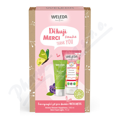 Weleda Děkuji sprchový gel 200 ml + krém na tělo a pleť 75 ml