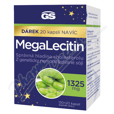 GS MegaLecitin cps.130+20 dárek 2023
