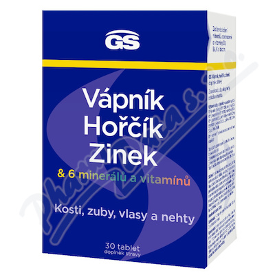 GS Vápník Hořčík Zinek tbl.30