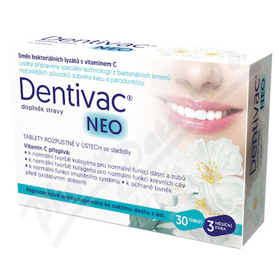 Dentivac NEO rozpustné v ústech se sladidly tbl.30