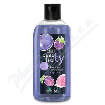 Eva Natura beauty fruity sprchový gel blue 400ml