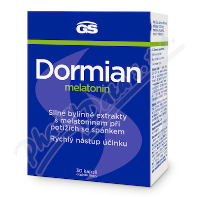 GS Dormian melatonin cps.30
