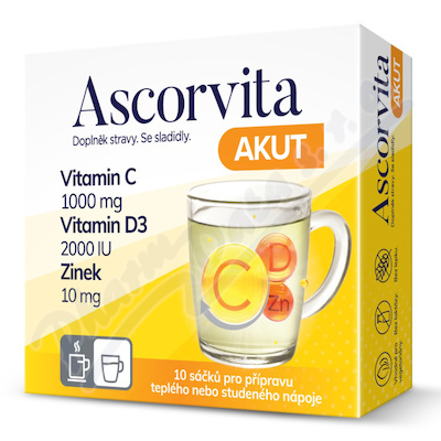 Ascorvita AKUT nápoj 10x3g