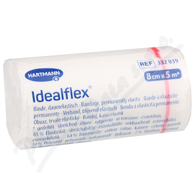 Obinadlo pružné krátkotažné Idealflex 8cmx5m