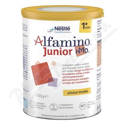 Alfamino Junior HMO Vanilka por.plv.sol.2x400g