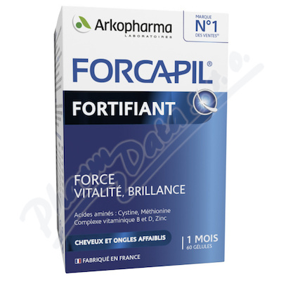 Arkopharma FORCAPIL Fortifiant vlasy nehty tob.60