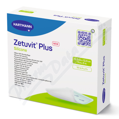 Zetuvit Plus Silicone 12.5x12.5cm 10ks