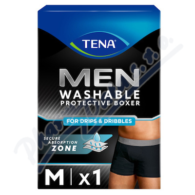 TENA Men Washab.Boxers M čer.inkon.boxer.3ks 84944