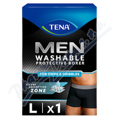 TENA Men Washab.Boxers L čer.inkon.boxer.3ks 84945