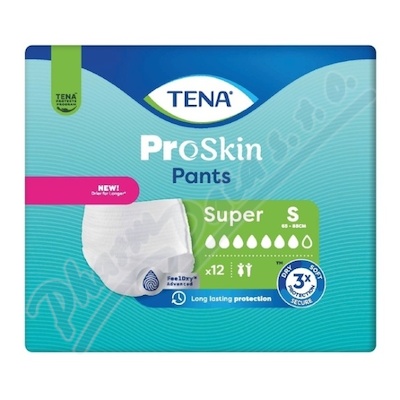 TENA Proskin Pants Super S ink.kalh.12ks 793415