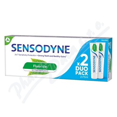 Sensodyne Fluoride zubní pasta 2x75ml
