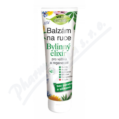 BIO BIONE Bylinný elixír balzám na ruce 205ml