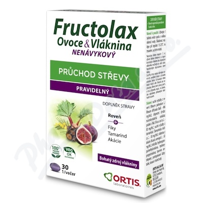 Fructolax Ovoce&Vláknina tbl.30