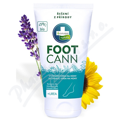 Annabis Footcann UREA výživ.krém na nohy BIO 75ml
