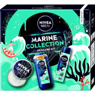 NIVEA MEN BOX Marine Collection set 93360-01760-00