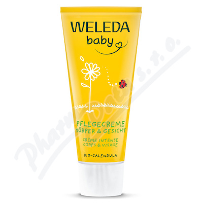 WELEDA baby Měsíčkový krém na tvář a tělo 75ml