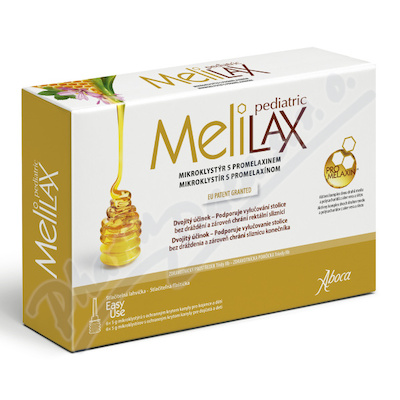 Aboca MeliLax Pediatric mikroklystýr s promel.6x5g