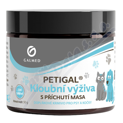 PETIGAL Kloubní výživa s příchutí masa tbl.100