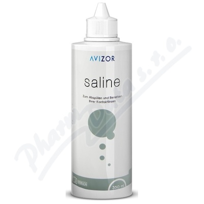Avizor Saline roztok na kontaktní čočky 350ml