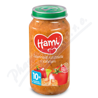 Hami Zeleninové ratatouille s kuřetem 250g 10m+