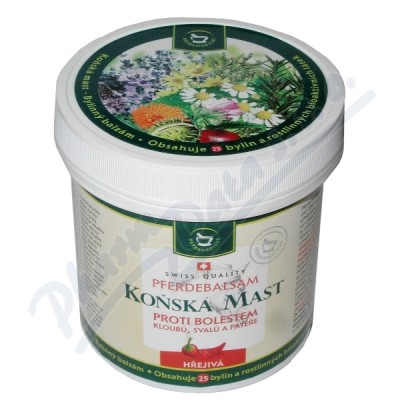 Herbamedicus Koňská mast hřejivá 250ml