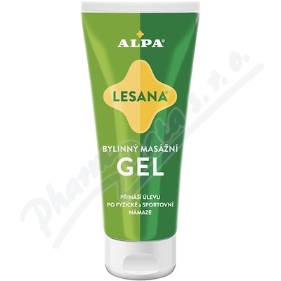 Alpa bylinný masážní gel Lesana 100ml