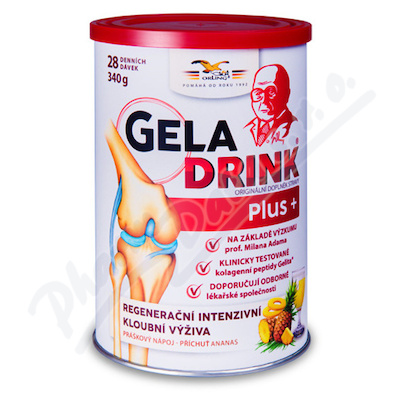 Geladrink Plus+ práškový nápoj ananas 340g