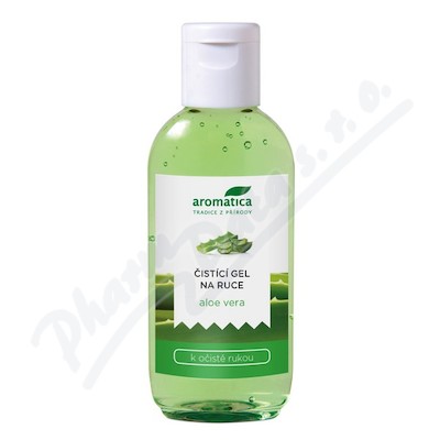 AROMATICA Čistící gel na ruce Aloe Vera 75ml