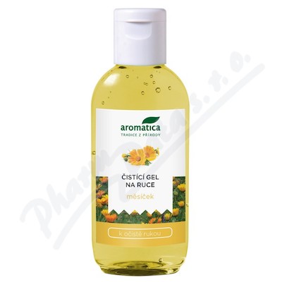 AROMATICA Čistící gel na ruce měsíček 75ml