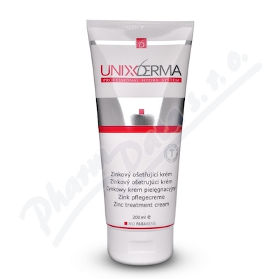 UNIXDERMA Zinkový ošetřující krém 200ml