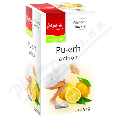 Apotheke Pu-erh a citron čaj 20x1.8g